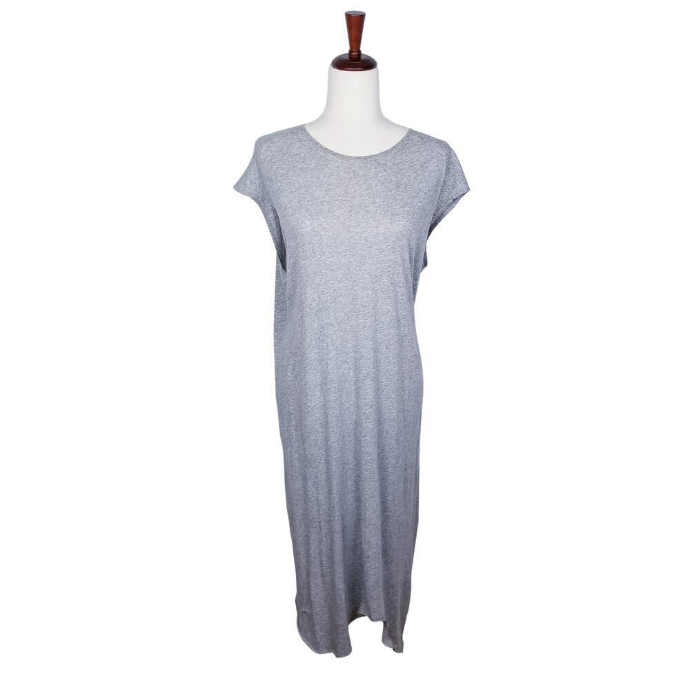 bassike Bias Cut Knit Sheath Dress S/S 100% Organic Cotton - Size XS